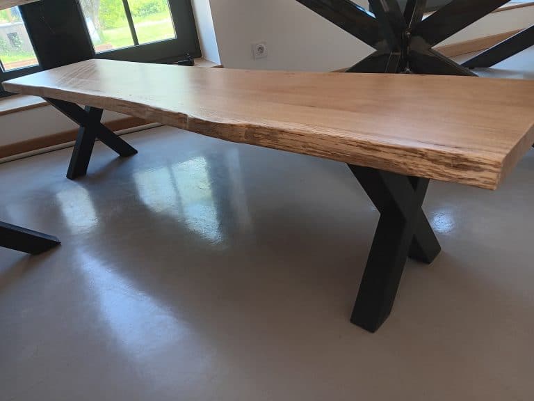 Banc chêne edge