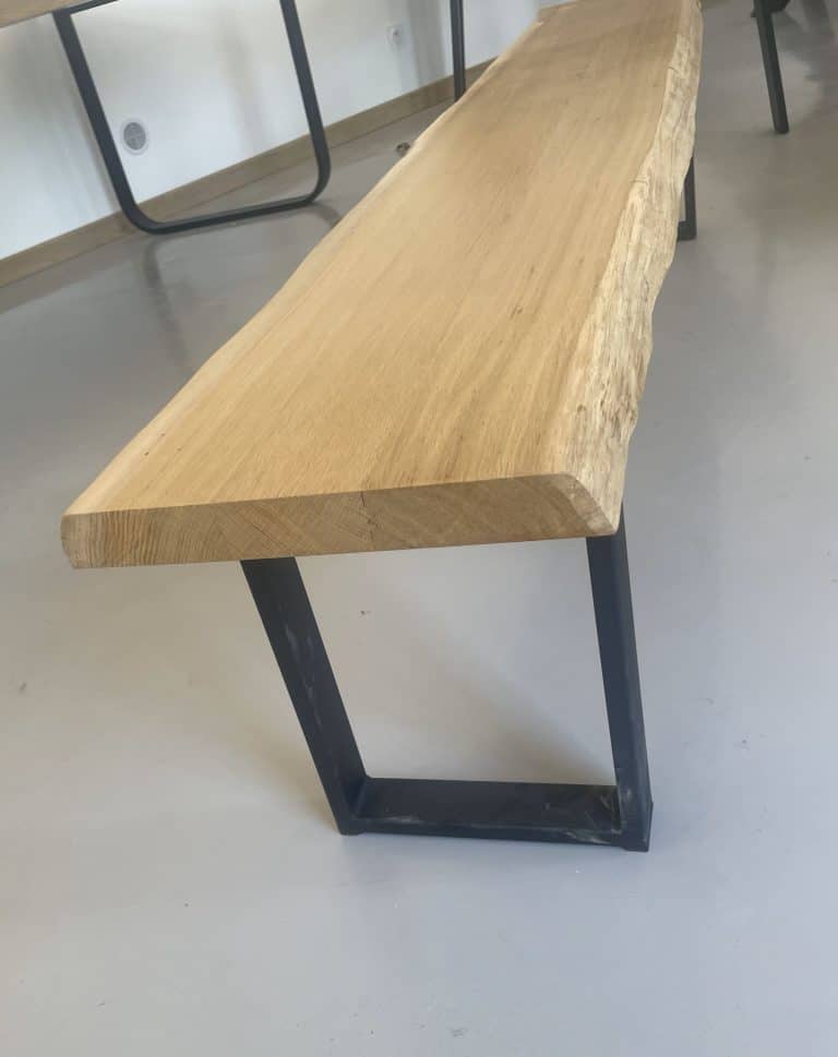 Banc chêne edge